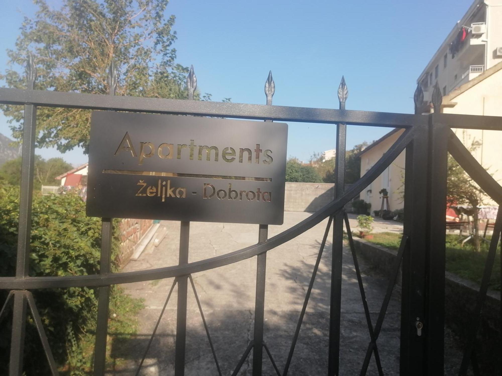 Apartments Zeljka-Dobrota Kotor Exteriör bild